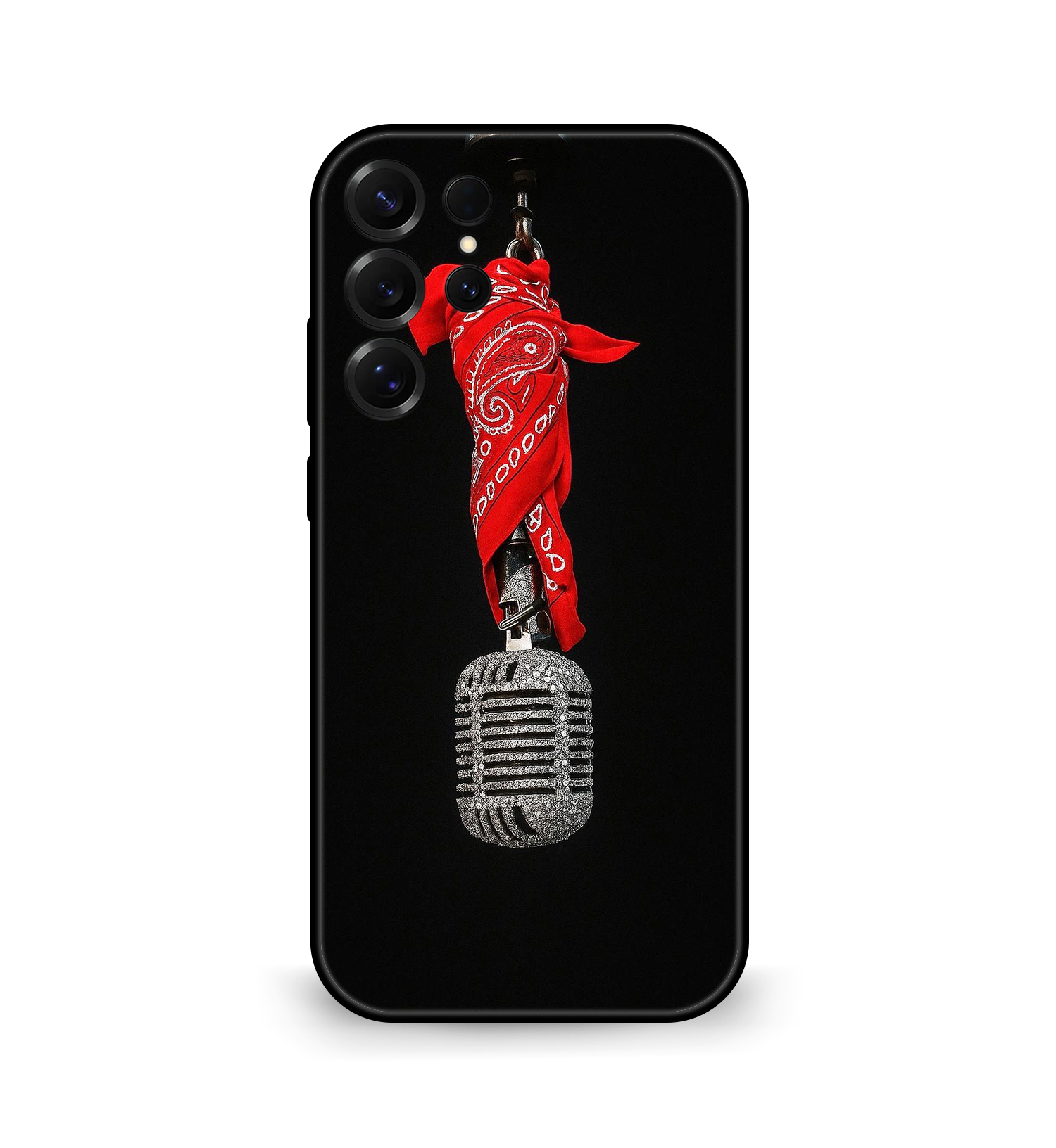 Premium Retro Microphone Samsung S25 Ultra