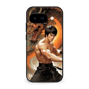 Kung Fu Warrior mobile cover Google Pixel 9A