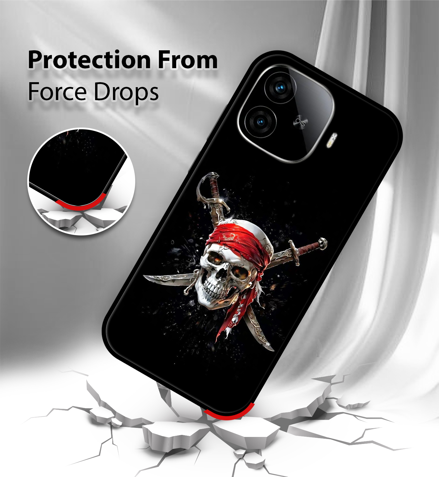 Premium Pirate Skull iQOO Neo 10R - Image 3