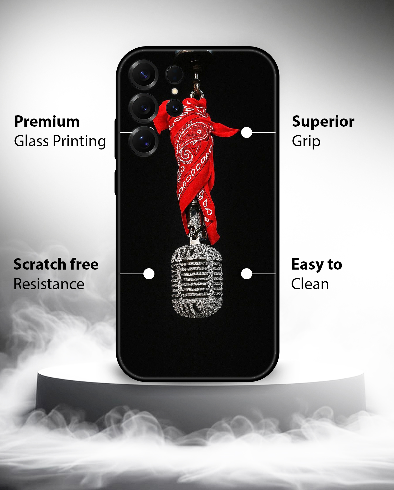 Premium Retro Microphone Samsung S25 Ultra - Image 4